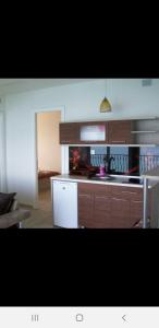 Kuchyň nebo kuchyňský kout v ubytování ROYAL VIEW Apartments