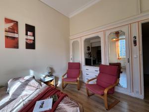Posezení v ubytování Studio Grand Hôtel - 1 lit - 2 pers