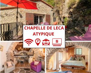 Gambar di galeri bagi Chapelle de Léca, Authentique Chapelle Rénovée - Vallespir - Vue Imprenable Montagne - Unique, Loft Moderne et Pittoresque - WIFI - Confort Premium - OFFRE SPECIALE - Majestic Key Konciergerie Collioure di Corsavy
