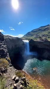 Naturlandskabet i nærheden af lejligheden
