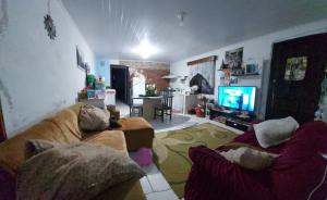 TV/trung tâm giải trí tại Casa CISSA FRENTE Mar