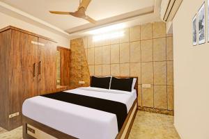 Postel nebo postele na pokoji v ubytování Super Hotel O INN11 Near Central Station