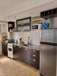 Kuchyň nebo kuchyňský kout v ubytování PH Noe