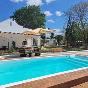 Hồ bơi trong/gần Valparaíso Selva Maya