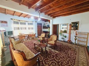 Posezení v ubytování sasru holiday home