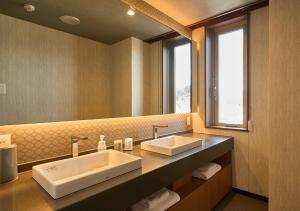 Koupelna v ubytování Hotel and Spa Gift TAKAYAMA