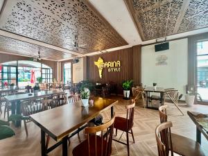 Εστιατόριο ή άλλο μέρος για φαγητό στο Marina Style Sea View Hotel