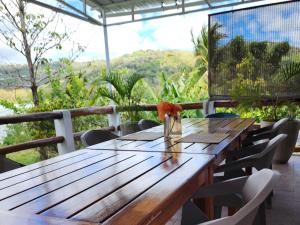 Uma varanda ou terraço em Kap Soley - Ile Rodrigues