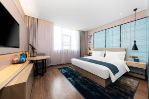 Fotografie z fotogalerie ubytování Echarm Hotel Wuhan Jiefang Park Zhaojiajiao Metro Station v destinaci Wu-chan