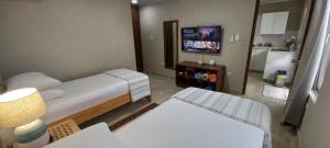 TV a/nebo společenská místnost v ubytování SEMEREL APARTMENT