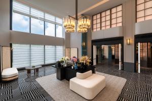 Posezení v ubytování Mehood Lestie International Hotel Zhuhai Lovers Road Branch - Free breakfast & Free afternoon tea & Free midnight snack