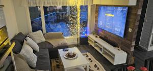 Χώρος καθιστικού στο Villa Relax +41 φωτογραφίες
