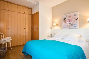 Postel nebo postele na pokoji v ubytování Luxury Apartment Barcelona