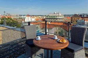 Balkón nebo terasa v ubytování Mamaison Residence Downtown Prague