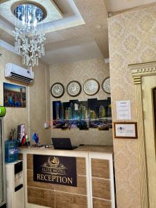 Vstupní hala nebo recepce v ubytování Elite Hotel