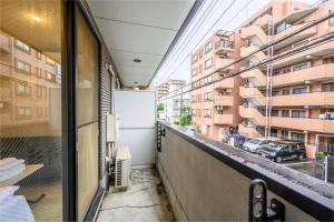 Balkón nebo terasa v ubytování Oku Apartment