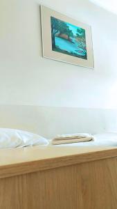 Televízia a/alebo spoločenská miestnosť v ubytovaní Sanatorium Równica
