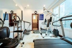Fitness centrum a/nebo fitness zařízení v ubytování A25 Hotel - 15 Trần Quốc Toản