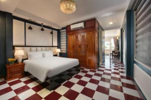 Postel nebo postele na pokoji v ubytování Delica Premium Hotel
