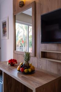TV a/nebo společenská místnost v ubytování Imperial Holiday Hôtel & spa
