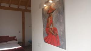 Łóżko lub łóżka w pokoju w obiekcie Casa rural Lastoetxe