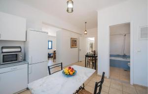 Kuchyňa alebo kuchynka v ubytovaní Stunning Home In Ampela, Syros