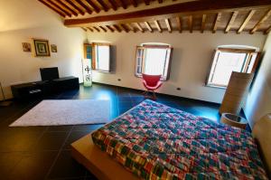 Letto o letti in una camera di Le Vecchie Cantine