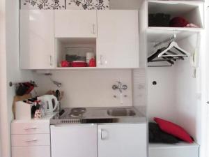 Kuchyňa alebo kuchynka v ubytovaní Apartment Grado