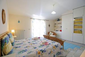 Postel nebo postele na pokoji v ubytování Eremo delle Grazie