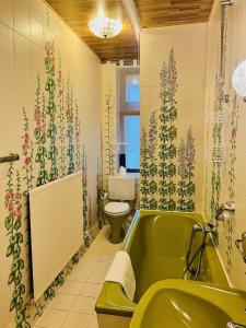 Koupelna v ubytování Hotel Nest