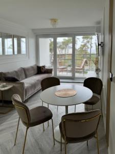 Et opholdsområde på Apartament 606 - PORTA MARE - z widokiem na morze