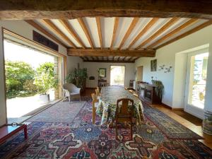 Posezení v ubytování Maison Millagé face aux Pyrénées