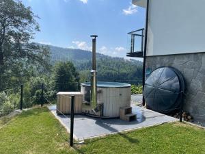 Výhľad na hory alebo výhľad na hory priamo z apartmánu