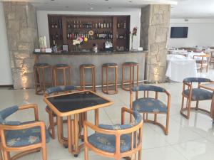 Lounge atau bar di Hotel Cristal