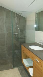 Koupelna v ubytování Gasthof Gemse