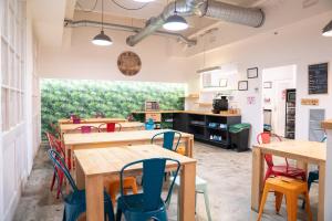 Posezení v ubytování Koba Hostel