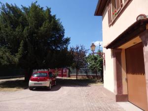 Budova, kde se bed and breakfast nachází