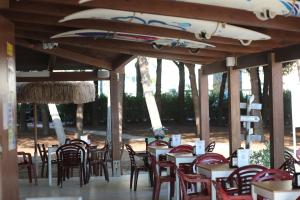 Restaurace v ubytování Hotel Saint Tropez - Pineto