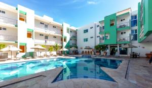 Bazén v ubytování Quality Inn Mazatlan nebo v jeho okolí