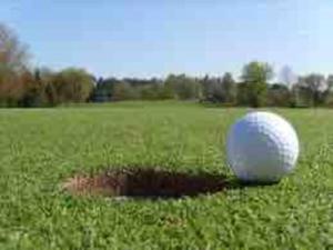 Golf v prázdninového domu nebo okolí