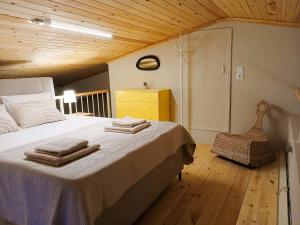 Postel nebo postele na pokoji v ubytování Avdira Dreamin'