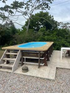 Πισίνα στο ή κοντά στο Casa deck caixa d´aço +3 φωτογραφίες
