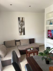 Χώρος καθιστικού στο Srima Angel´s Apartments