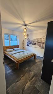 Postel nebo postele na pokoji v ubytování GP Luxury Apartment