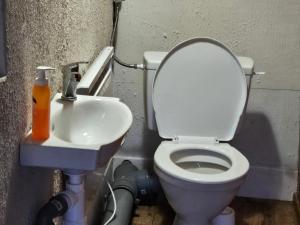 Kylpyhuone majoituspaikassa ROUBENKA na SJEZDOVCE