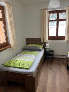 Postel nebo postele na pokoji v ubytování Chalupa u Josefa