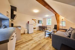 Posezení v ubytování Apartmány Rudník Bolkov