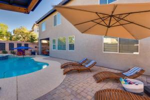 Swimmingpoolen hos eller tæt på Carolina Blue Luxurious NV Retreat