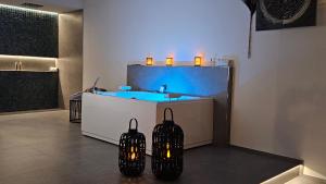 Bevande di Privat-Spa mit Whirlpool und Sauna in Sursee