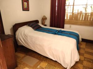Hotel Casa Chapultepec客房内的一张或多张床位
